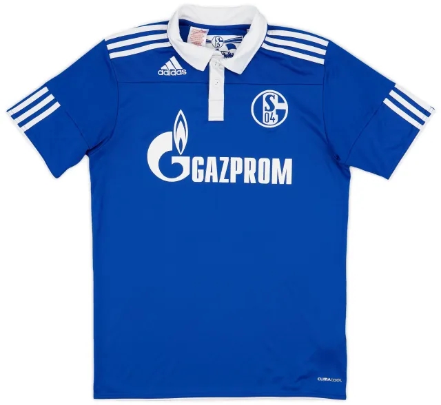 adidas 2010-12 Schalke Home Shirt - 8/10 - (XL.Boys)