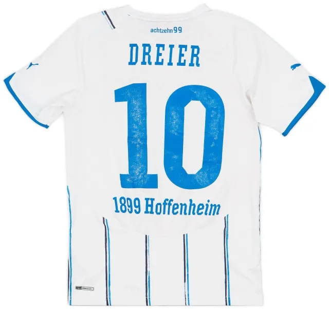 Puma 2010-12 TSG Hoffenheim Away Shirt Dreier #10 - 6/10 - (S)