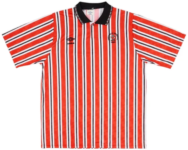 Umbro 1990-92 Sheffield United Home Shirt - 9/10 - (XL)