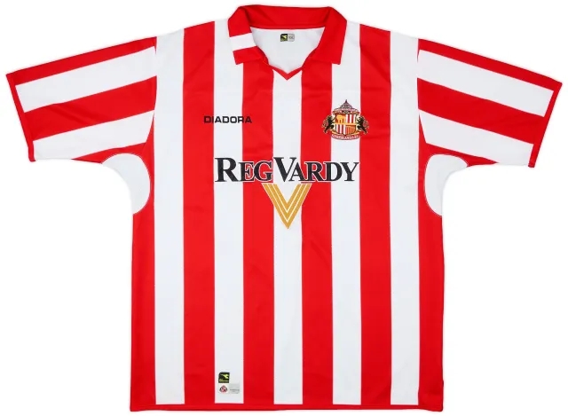 Diadora 2004-05 Sunderland Home Shirt - 9/10 - (XXL)
