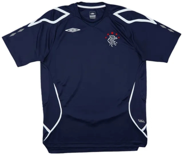 2007-08 Rangers Umbro Training Shirt - 9/10 - (L)