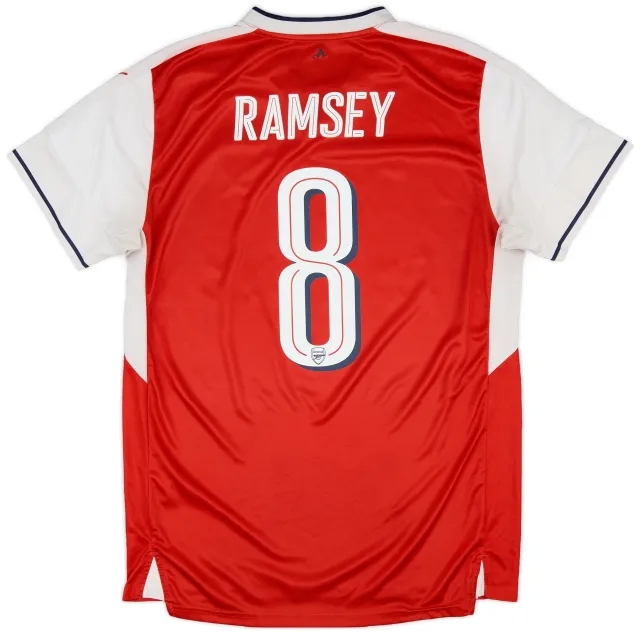 Puma 2016-17 Arsenal Home Shirt Ramsey #8 - 7/10 - (L)