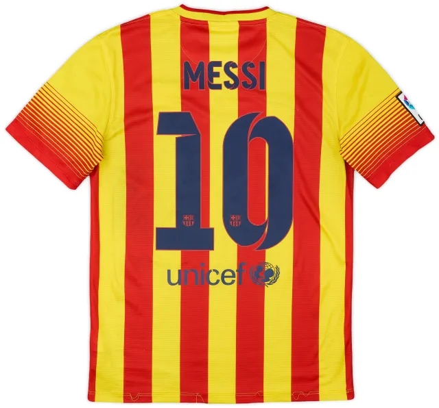 Nike 2013-15 Barcelona Away Shirt Messi #10 - 8/10 - (S)