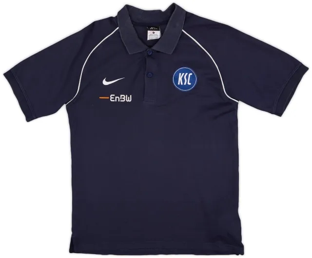 2010-11 Karlsruher Nike Polo Shirt - 9/10 - (S)