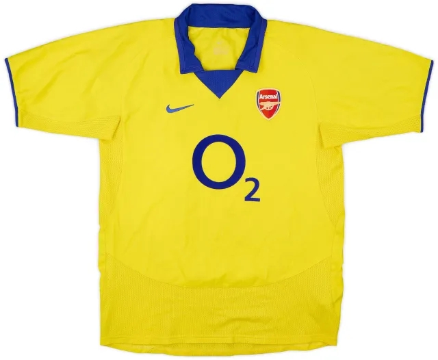 Nike 2003-05 Arsenal Away Shirt - 8/10 - (L.Boys)