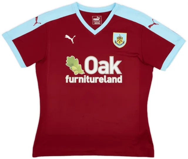 Puma 2015-16 Burnley Home Shirt - 8/10 - (Women's M)