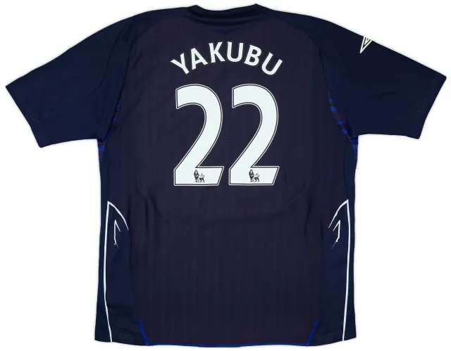 Umbro 2007-08 Everton Third Shirt Yakubu #22 - 5/10 - (XL)