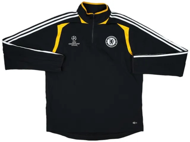 2008-09 Chelsea adidas CL 1/4 Zip Training Top - 8/10 - (XL)
