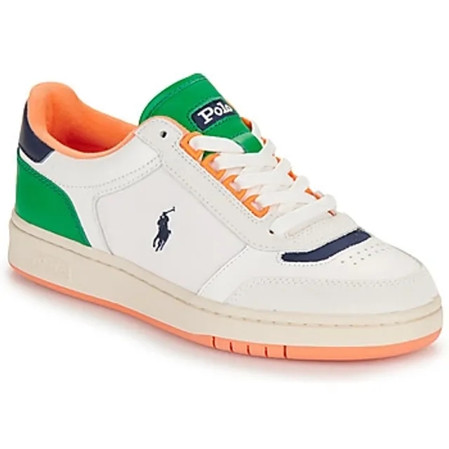 Polo Ralph Lauren  POLO CRT SPT  women's Shoes (Trainers) in White