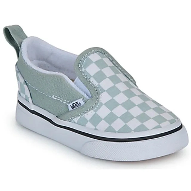 Vans  Slip-On V  boys's Children's Slip-ons (Shoes) in Grey