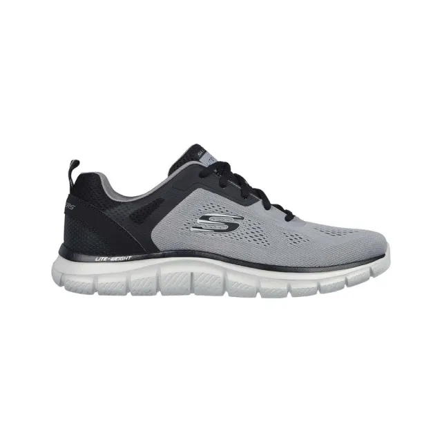 Skechers Men's Track - Broader Sneaker in Gray/Black