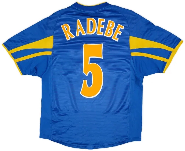 Nike 2001-03 Leeds United Away Shirt Radebe #5 - 4/10 - (S)