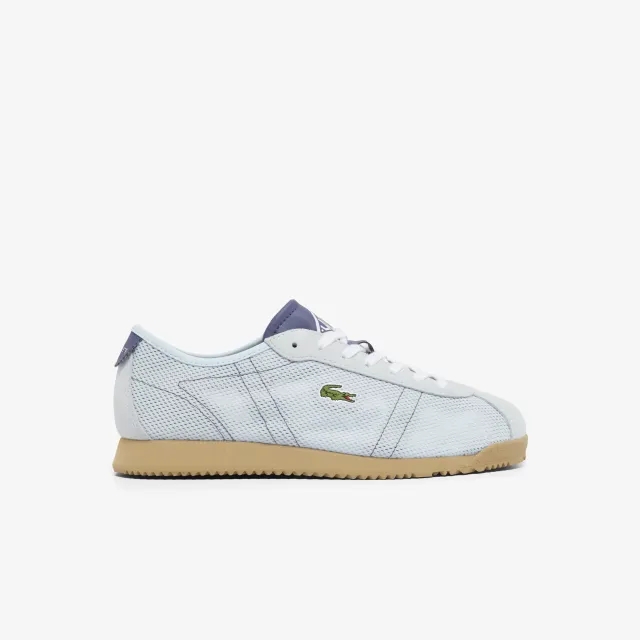Lacoste Men's Club-Low Sneakers - Light Blue / Light Brown