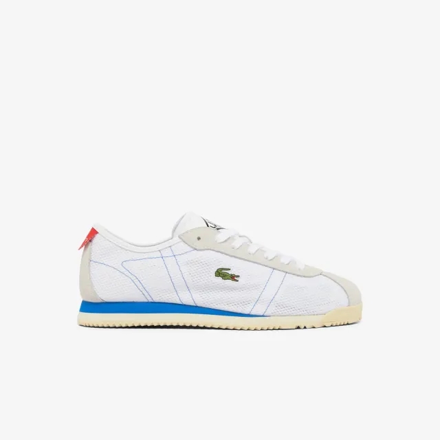 Lacoste Men's Club-Low Sneakers - White / Red / Bleu