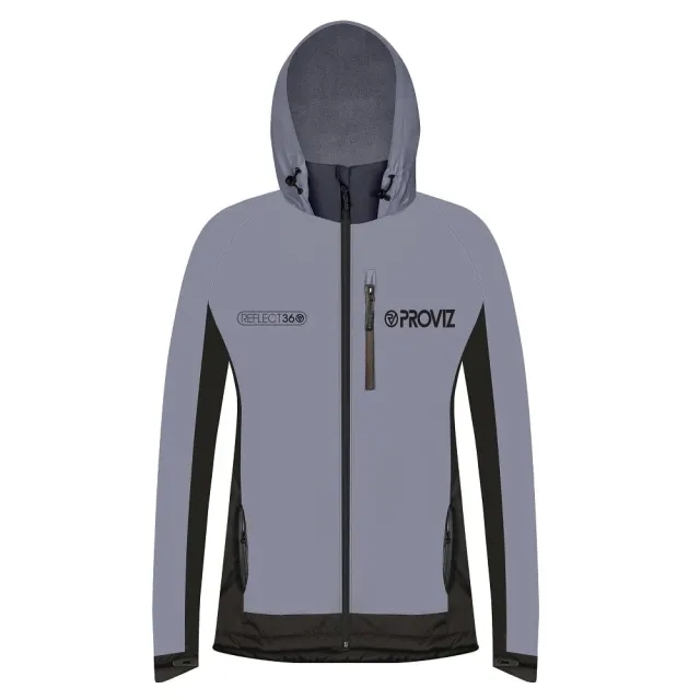 Proviz Women's Reflective Waterproof Fleece Lined Jacket
