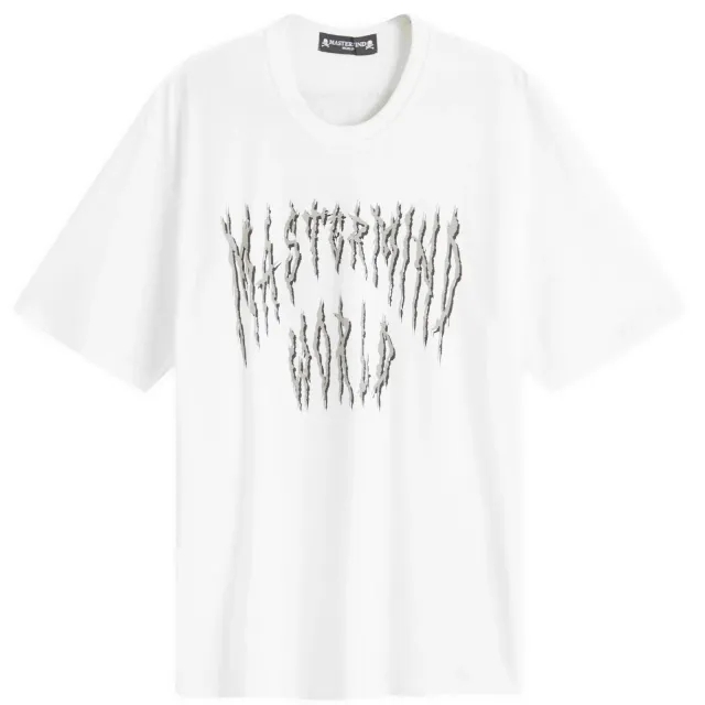 MASTERMIND WORLD Men's Death Metal T-Shirt White
