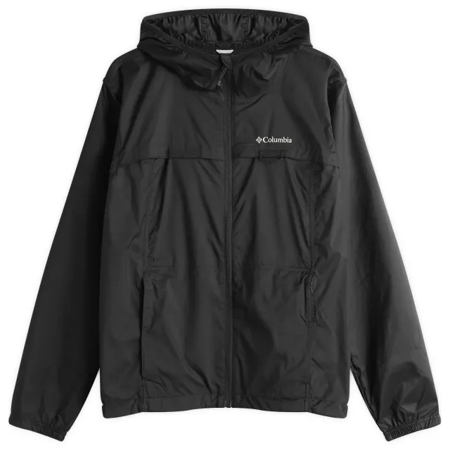 Columbia Women's Crested Canyon Windbreaker Black