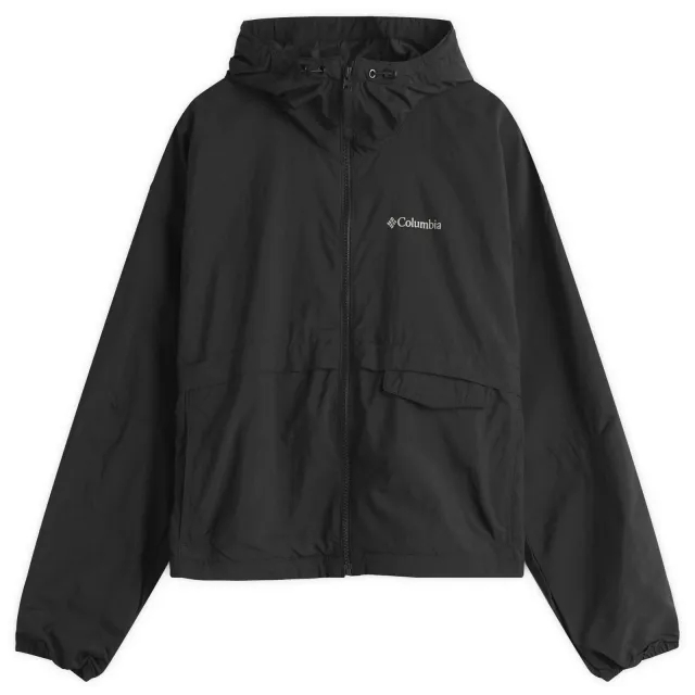 Columbia Women's Spire Valley Cropped Windbreaker Black