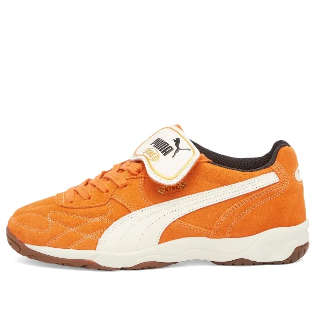 PUMA King Indoor Royalty Sneakers Unisex, Maple Syrup/Frosted Ivory