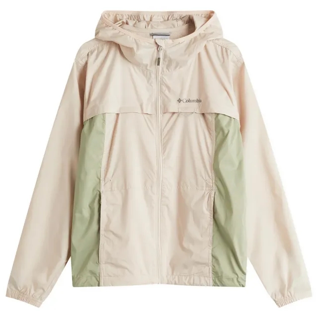Columbia Women's Crested Canyon Windbreaker Dark Stone/Safari
