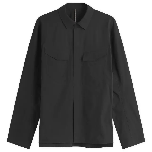 Arc'teryx Veilance Field Long Sleeve Shirt Black