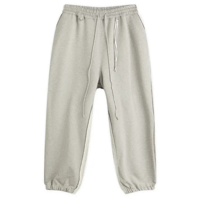 MASTERMIND WORLD Men's Cut-Off Sweat Pants Top Grey
