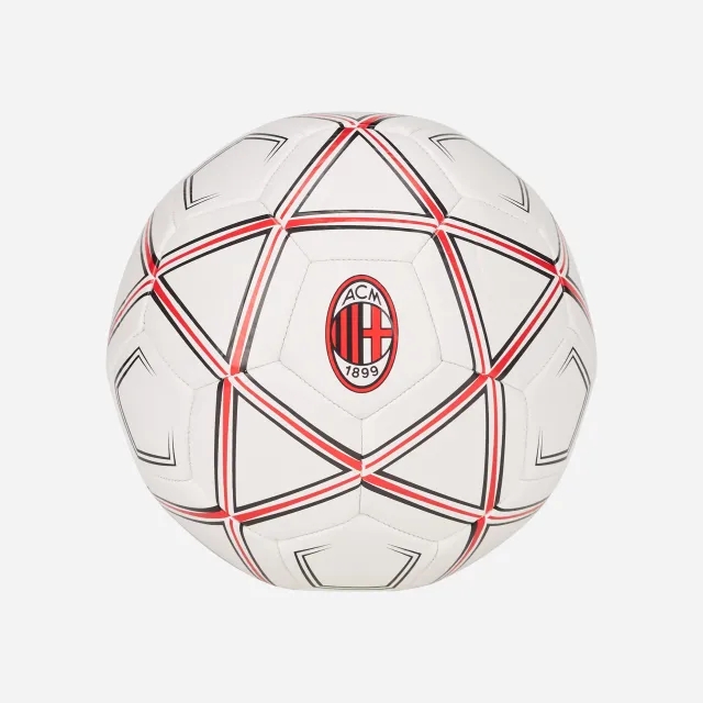 Puma ACM WHITE FOOTBALL WITH LOGO