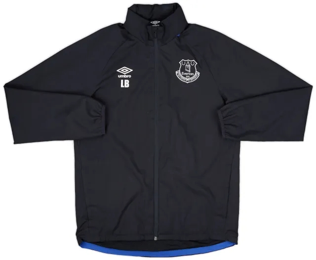 2016-17 Everton Staff Issue Umbro Rain Jacket LB - 10/10 - (M)