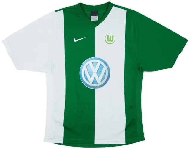 Nike 2006-07 Wolfsburg Home Shirt - 6/10 - (S)