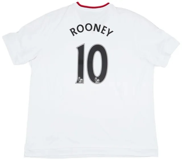 adidas 2015-16 Manchester United Away Shirt Rooney #10 - 6/10 - (3XL)