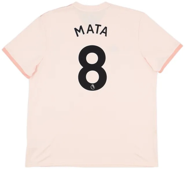 adidas 2018-19 Manchester United Away Shirt Mata #8 - 7/10 - (XXL)