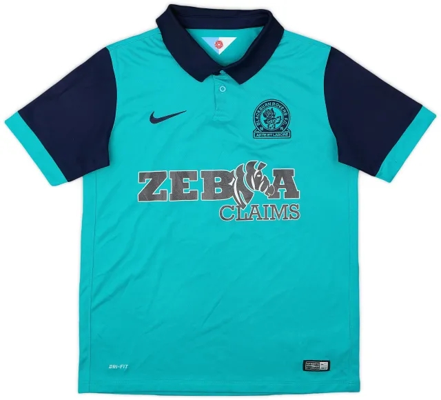 Nike 2014-15 Blackburn Away Shirt - 8/10 - (XL.Boys)