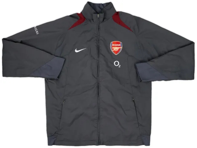 2005-06 Arsenal Nike Track Jacket - 9/10 - (L)