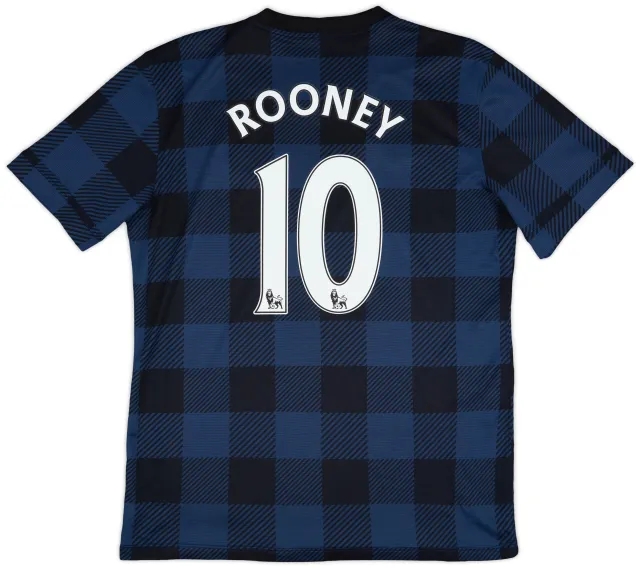 Nike 2013-14 Manchester United Away Shirt Rooney #10 - 5/10 - (XL)