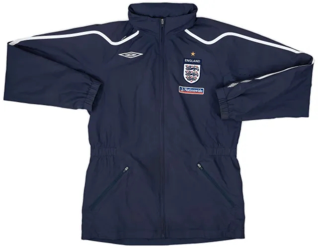 2004-06 England Umbro Hooded Rain Jacket - 7/10 - (S)