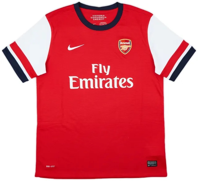 Nike 2012-14 Arsenal Home Shirt - 9/10 - (XL.Boys)