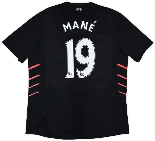 NewBalance 2016-17 Liverpool Away Shirt Mane #19 - 5/10 - (XL)