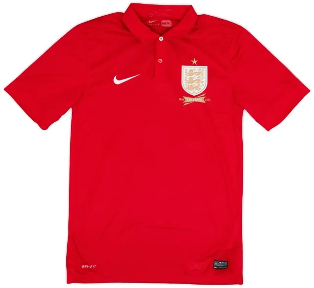 Nike 2013 England Away 150th Anniversary Shirt - 6/10 - (S)