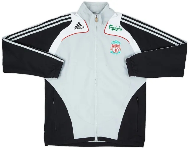 2008-09 Liverpool adidas Track Jacket - 8/10 - (M)