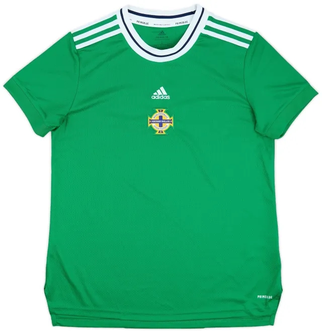 adidas 2022-24 Northern Ireland Women's Home Shirt - 10/10 - (Women's L)