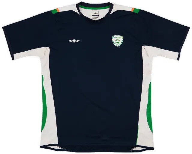 2002-03 Ireland Umbro Training Shirt - 7/10 - (XL)