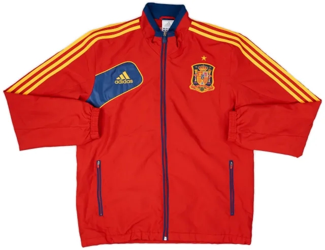2012-13 Spain adidas Track Jacket - 9/10 - (L)