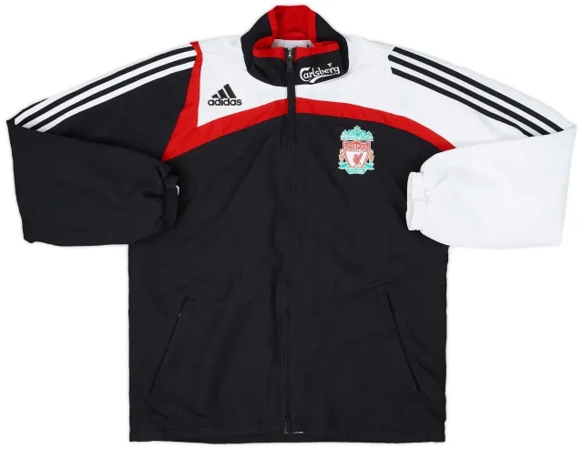2007-09 Liverpool adidas Track Jacket - 8/10 - (M)