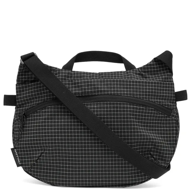 Gramicci Men's Ripstop Shoulder Bag Rip-Stop Black