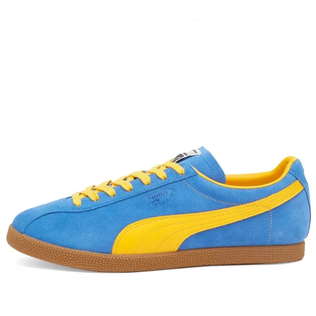PUMA Brasil Sneakers Unisex, Vivid Blue/Tangerine