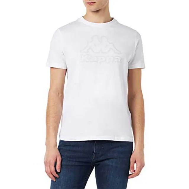 Kappa  CREEMY  men's T shirt in White