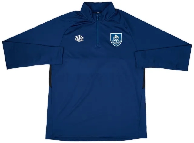 2019-20 Burnley Umbro 1/4 Zip Training Top - 9/10 - (XL)
