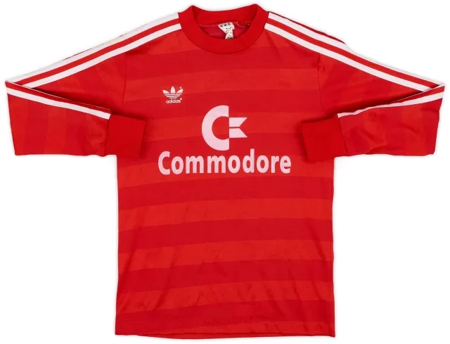 adidas 1984-89 Bayern Munich Home L/S Shirt - 7/10 - (XS)
