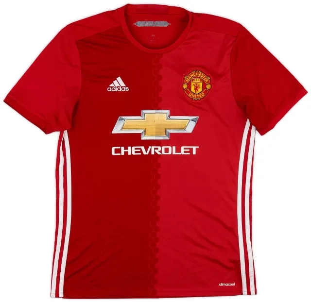 adidas 2016-17 Manchester United Home Shirt Rooney #10 - 5/10 - (M)