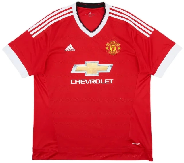 adidas 2015-16 Manchester United Home Shirt Rooney #10 - 5/10 - (XL)